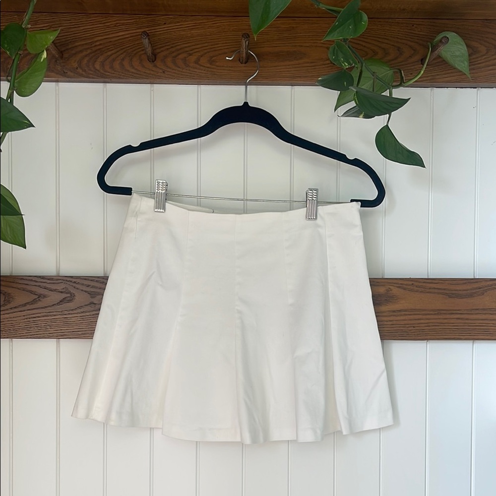 Zara White Mini Skirt